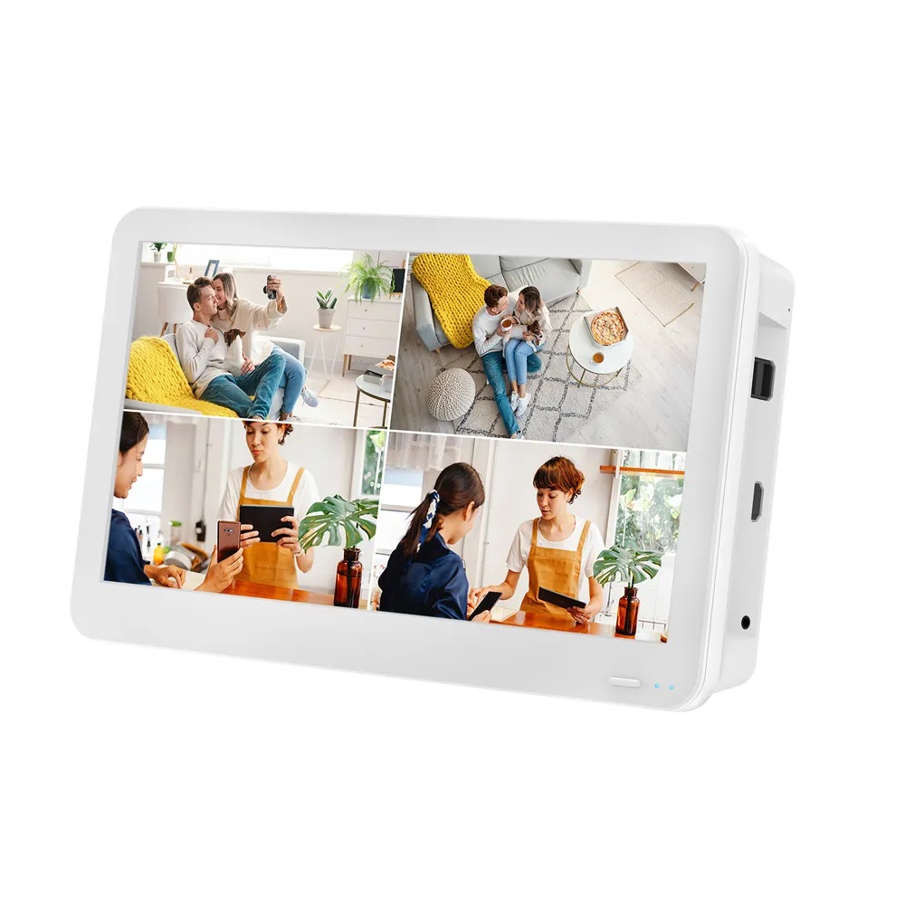 PoE NVR-08LCD 12" 8CH 8Mpx