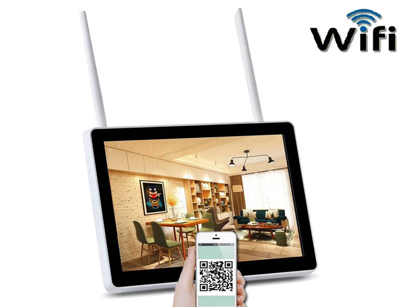 WiFi NVR 8CH rekorder IPPro/Eseecloud pro 8 kamer LCD