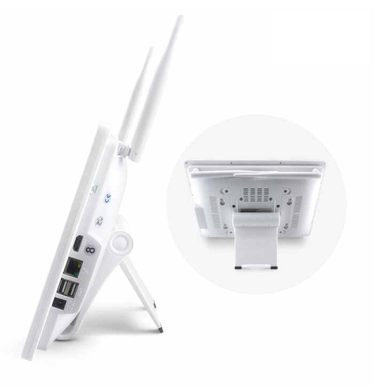 WiFi NVR 8CH rekorder IPPro/Eseecloud pro 8 kamery LCD 11,6