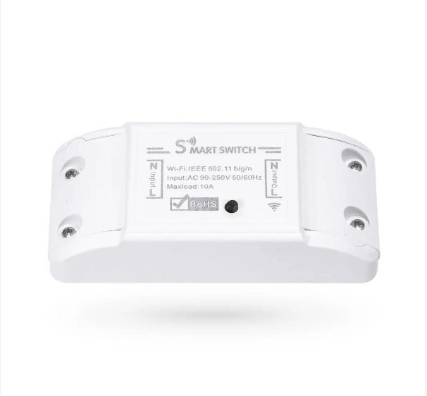 WiFi Smart Switch WF-S1R Tuya 110-240V 10A/2200W RF433Mhz - 351 K