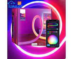 Tuya Smart Music Light Bar DIY Modeling 16 Million Colors 24V BLE/WIFI 3m Symphony Music Neon Light Strip - 1490 K