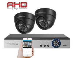 2 Kamerov� AHD set WN2-52A 2Mpx 1080p, H.265, CZ menu - 2690 K�