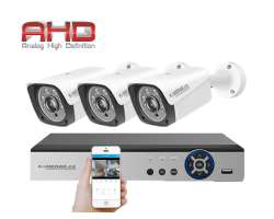 3 kamerov AHD set HE3-60A 2Mpx 1080p, H.265, CZ menu - 3190 K