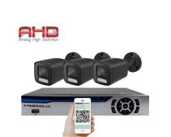 3 kamerov AHD set HE3-56E 5Mpx 1920p, H.265, CZ menu - 4990 K