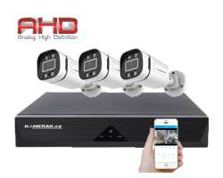 3 kamerov AHD set WN3-59E 5Mpx 1920p, H.265, CZ menu - 4890 K