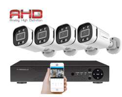 4 kamerov� AHD set WN4-59A 2Mpx 1080p, H.265, CZ menu - 3490 K�