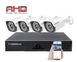 4 kamerov AHD set WN4-60E 5Mpx s mic., H.265, CZ menu - 5790 K