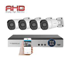 4 kamerov AHD set HE4-63E 5Mpx 1920p, H.265, CZ menu - 5690 K