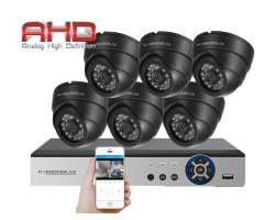 6 kamerov� AHD set HE6-64E 5Mpx 1920p, H.265, CZ menu - 8090 K�