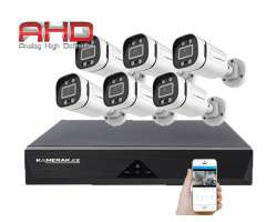 6 kamerov� AHD set WN6-59E s mic 5Mpx 1920p, H.265, CZ menu - 7790 K�