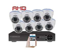 8 kamerov� set AHD WN8-51A 2MPx-1080P, CZ menu - 5890 K�