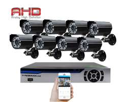 8 kamerov set AHD HE8-A52A 2MPx-1080P, CZ menu - 7490 K