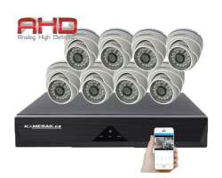 8 kamerov� AHD set WN8-51E 5Mpx 1920p, H.265, CZ menu - 9490 K�