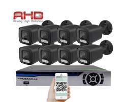 8 kamerov AHD set HE8-56E 5Mpx 1920p, H.265, CZ menu - 10990 K
