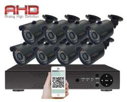8 kamerov� AHD set WN8-58E s mic 5Mpx 1920p, H.265, CZ menu - 10290 K�