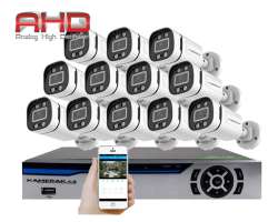 12 kamerov AHD set WN12-59A 2Mpx 1080p, H.265, CZ menu - 11290 K
