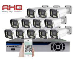 12 kamerov AHD set HE12-54E 5Mpx 1920p, H.265, CZ menu - 16790 K