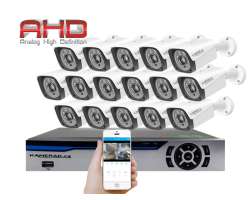 16 kamerov AHD set HE16-55E 5Mpx 1920p, H.265, CZ menu - 19290 K