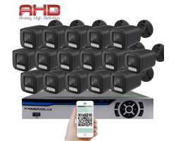 16 kamerov� AHD set HE12-56E 5Mpx 1920p, H.265, CZ menu - 19990 K�