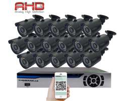 16 kamerov AHD set HE16-58E 5Mpx 1920p, H.265, CZ menu - 21090 K