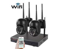Bezdr�tov� 2 kamerov� set WiFi IP Pro WIP2-309C Black, 5MPx,  PTZ, CZ menu - 5290 K�