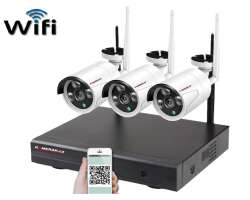Bezdrtov 3 kamerov set WiFi IP PRO WIP3-102B 3MPx, CZ menu - 5190 K
