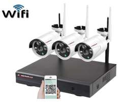 Bezdr�tov� 3 kamerov� set WiFi IP PRO WIP3-102B 3MPx, CZ menu - 4690 K�