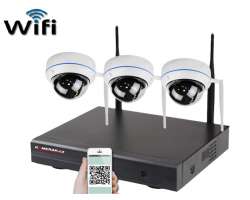 Bezdrtov 3 kamerov set WiFi IP PRO WIP3-104B 3MPx, CZ menu - 5490 K