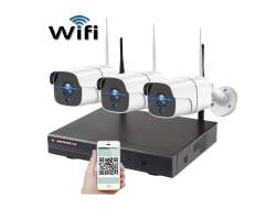 Bezdrtov 3 kamerov set WiFi IP PRO WIP3-107B 3MPx, CZ menu - 4990 K
