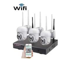 Bezdr�tov� 3 kamerov� set WiFi IP Pro WIP3-308C 5MPx, PTZ, CZ menu - 7190 K�