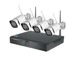 Bezdrtov 4 kamerov set WiFi XMeye WXM4-024A-white 2MPx, CZ menu - 5968 K