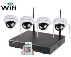 Bezdrtov 4 kamerov set WiFi IP PRO WIP4-104B 3MPx, CZ menu - 5990 K