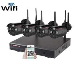 Bezdrtov 4 kamerov set WiFi IP PRO WIP4-303C-Black 5MPx, CZ menu - 7390 K