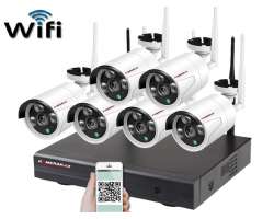 Bezdr�tov� 6 kamerov� set WiFi IP PRO WIP6-102B 3MPx, CZ menu - 7890 K�