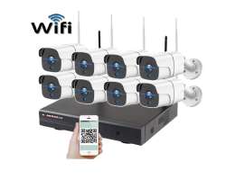 Bezdrtov 8 kamerov set WiFi IP PRO WIP8-107B 3MPx, CZ menu - 10190 K