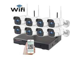 Bezdrtov 8 kamerov set WiFi IP PRO WIP8-107B 3MPx, CZ menu - 10390 K