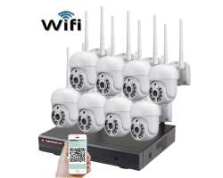 Bezdr�tov� 8 kamerov� set WiFi IP Pro WIP8-108B 3MPx, PTZ, CZ menu - 13390 K�