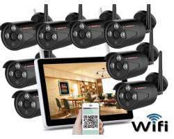 Bezdrátový 8 kamerový set WiFi IP PRO WIP8-153B-Black 13"LCD, 3MPx, CZ menu - 16590 Kč