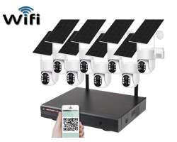sol�rn� bezdr�tov� PTZ 8 kamerov� syst�m Wifi IP Pro WIP8-211B 4MPx, CZ menu - 15690 K�