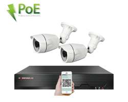 PoE IP 2 kamerov set XM-204A 3Mpx, CZ menu - 5190 K