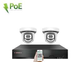 4K PoE IP 2 kamerov� set XM-212D 8MPx, CZ menu - 6290 K�