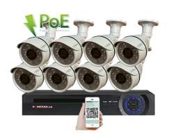 PoE IP 8 kamerov set XM-804A 3MPx, CZ menu - 20890 K