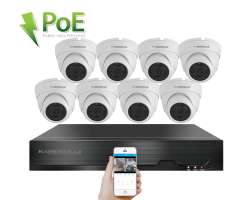 PoE IP 8 kamerov� set XM-802B 4MPx, CZ menu - 13790 K�