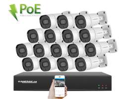 4K PoE IP 16 kamerov� set XM-1608D 8MPx, CZ menu - 36090 K�