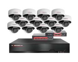 4K IP 12 kamerov� set s extern�m PoE XM-1205D-Ext. 8MPx, CZ menu - 28590 K�