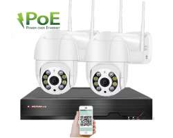 PoE IP 2 kamerov set XM-PTZ-238A Ai 2Mpx, CZ menu - 6090 K
