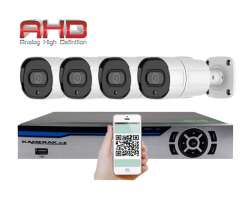 4 kamerov AHD set HE4-63A 2Mpx 1080p, H.265, CZ menu - 4590 K