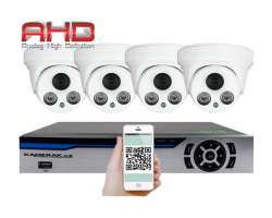 4 kamerov AHD set HE4-67A 2Mpx 1080p, H.265, CZ menu - 4990 K