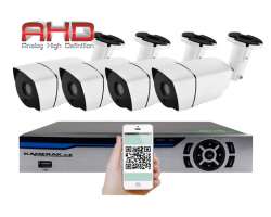 4 kamerov AHD set HE4-70A 2Mpx 1080p, H.265, CZ menu - 4990 K