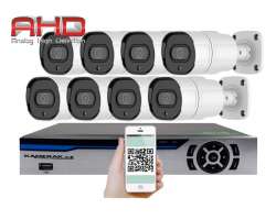 8 kamerov AHD set HE8-63E 5Mpx 1920p, H.265, CZ menu - 9690 K